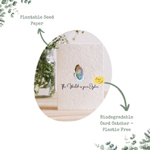 Load image into Gallery viewer, CONGRATULATIONS ( BABY BOY) - PLANTABLE SEED CARD