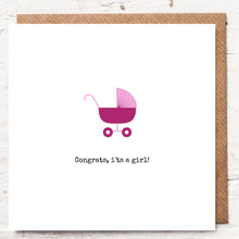 Load image into Gallery viewer, CONGRATULATIONS - IT'S A GIRL!