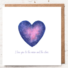 Load image into Gallery viewer, I LOVE YOU TO THE MOON AND THE STARS