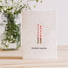 Load image into Gallery viewer, POOLBEG - PERFECT COUPLE - PLANTABLE SEED CARD