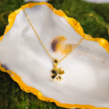 Load image into Gallery viewer, Shamrock necklace – Irish sterling silver jewellery
