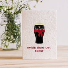Load image into Gallery viewer, NOLLAIG SHONA DUIT - SLÁINTE - PLANTABLE SEED CARD

