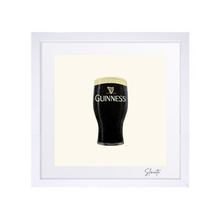 Load image into Gallery viewer, Sláinte – Guinness – mini framed Irish print
