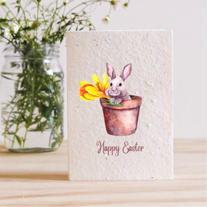 HAPPY EASTER - PLANTABLE SEED CARD