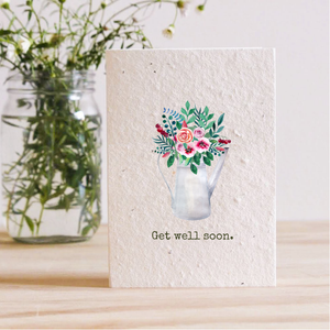 GET WELL SOON - PLANTABLE SEED CARD