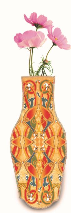 Wine Bottle Cover Vase - Book of Kells