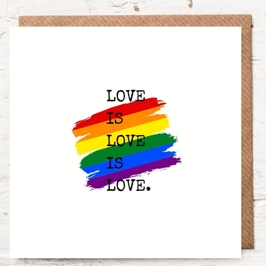 Love is love is love.