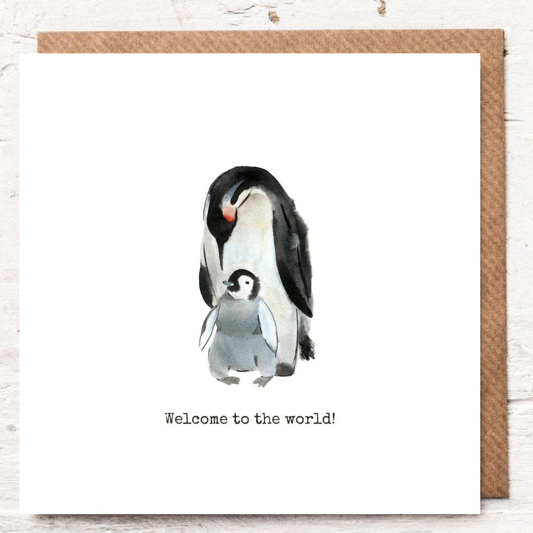 WELCOME TO THE WORLD PENGUIN
