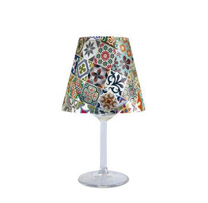Tile - Wine Glass Lampshade