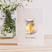 Load image into Gallery viewer, YOU&#39;RE SWEET - PLANTABLE SEED CARD
