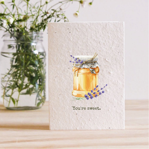 YOU'RE SWEET - PLANTABLE SEED CARD